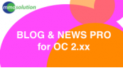 OpenBlog 2.x-3.x   --Blog and news for Opencart site