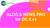 OpenBlog 2.x-3.x   --Blog and news for Opencart site