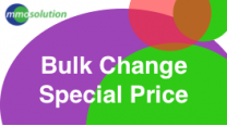 Bulk change  Special price