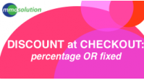 Discount at Checkout: offer Percentage or Fixed