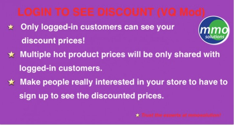 Login to see Discount