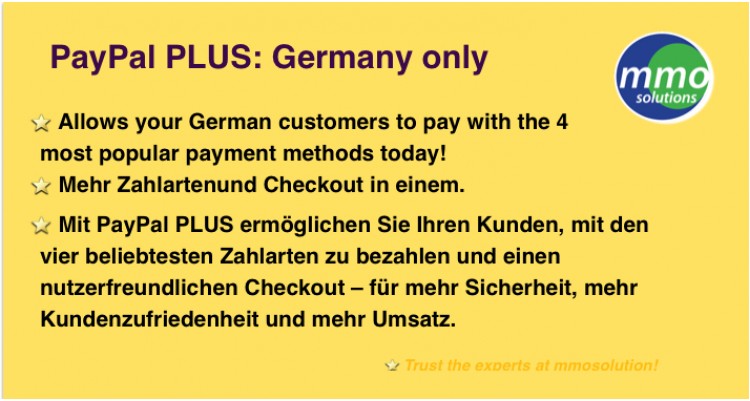 PayPal PLUS: German