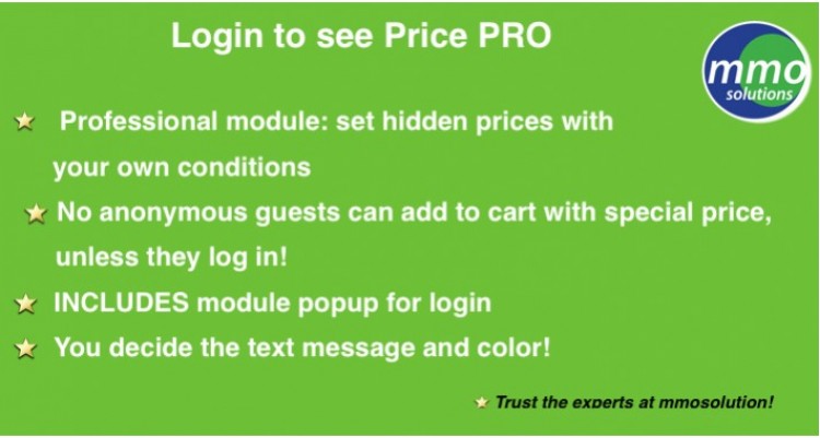 Login To See Price Pro