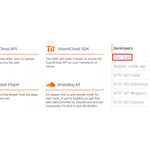 How To Create OAuth Soundcloud Login Application How To Create OAuth Soundcloud Login Application
